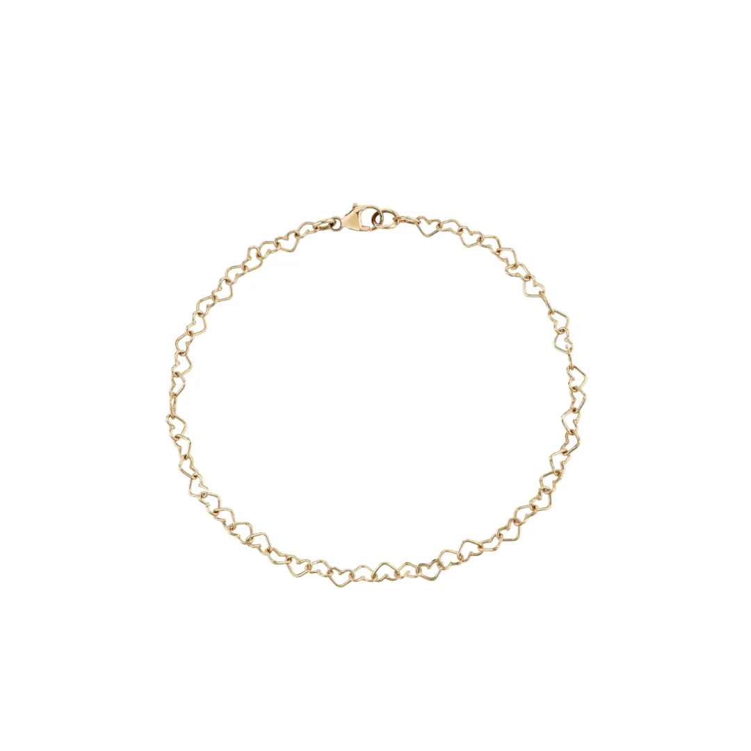 14K Chain Stacking Bracelet