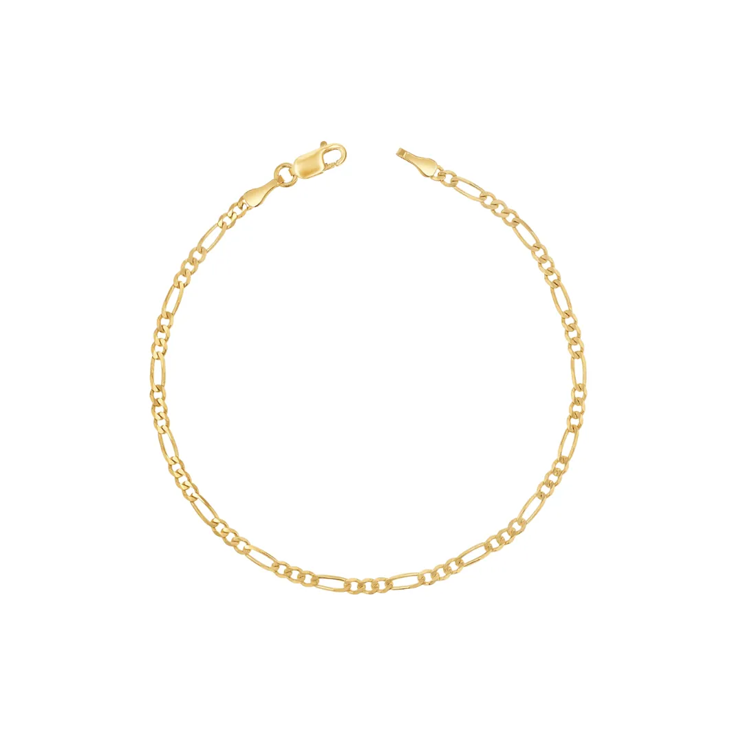 14K Chain Stacking Bracelet