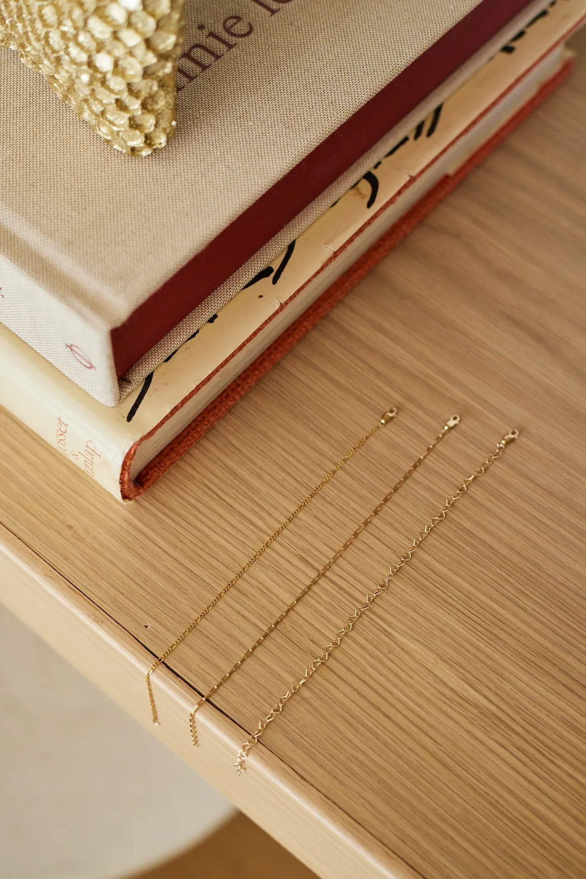 14K Chain Stacking Bracelet