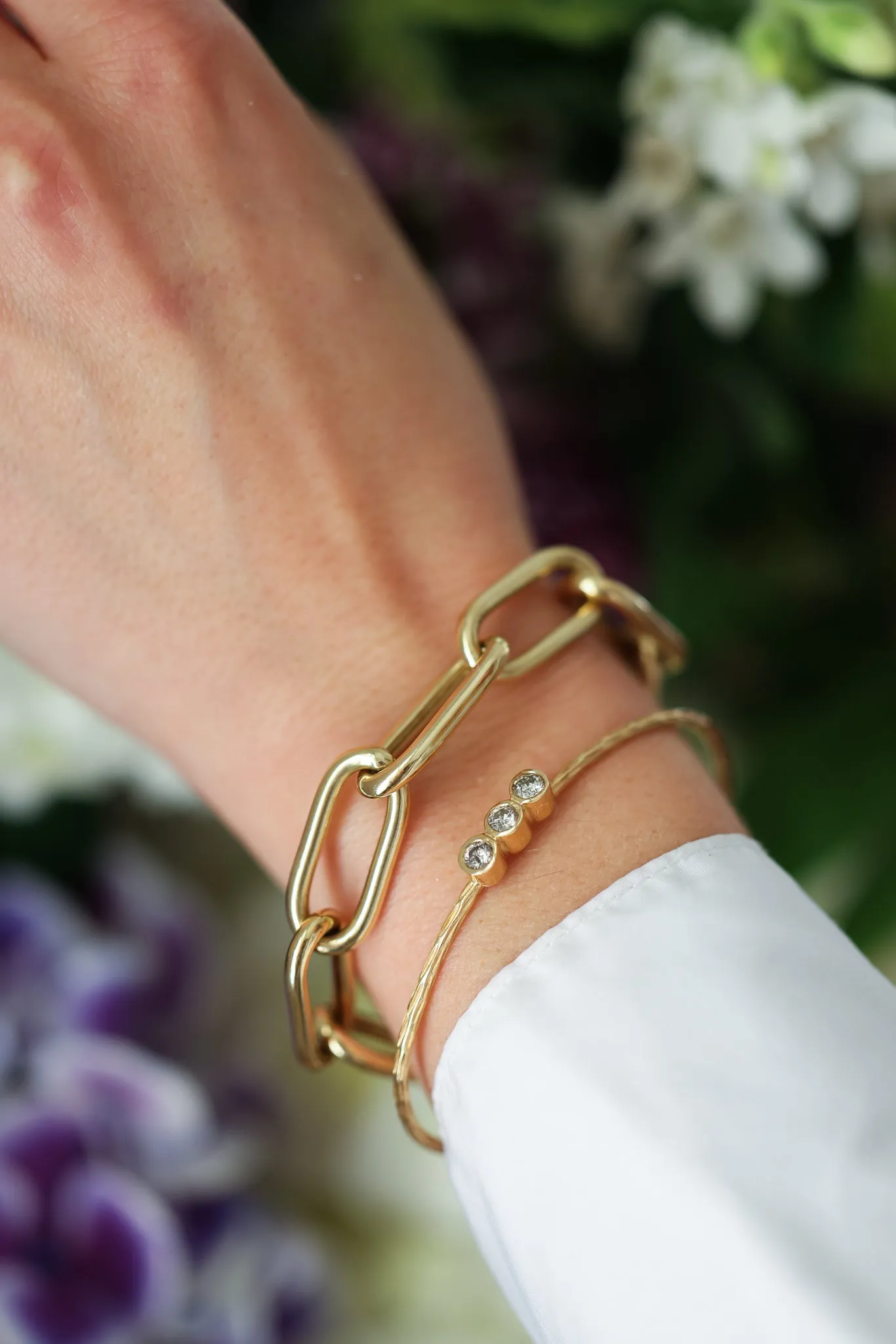 14k Jumbo Chain Bracelet