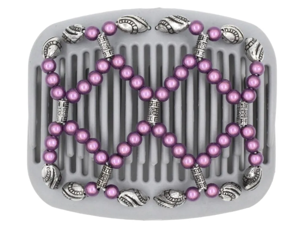 African Butterfly Hair Comb - Ndalena Gray 07