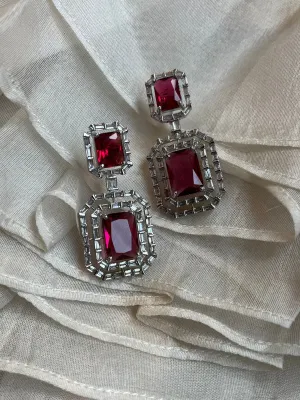 Amal - Gemstone Design Earrings