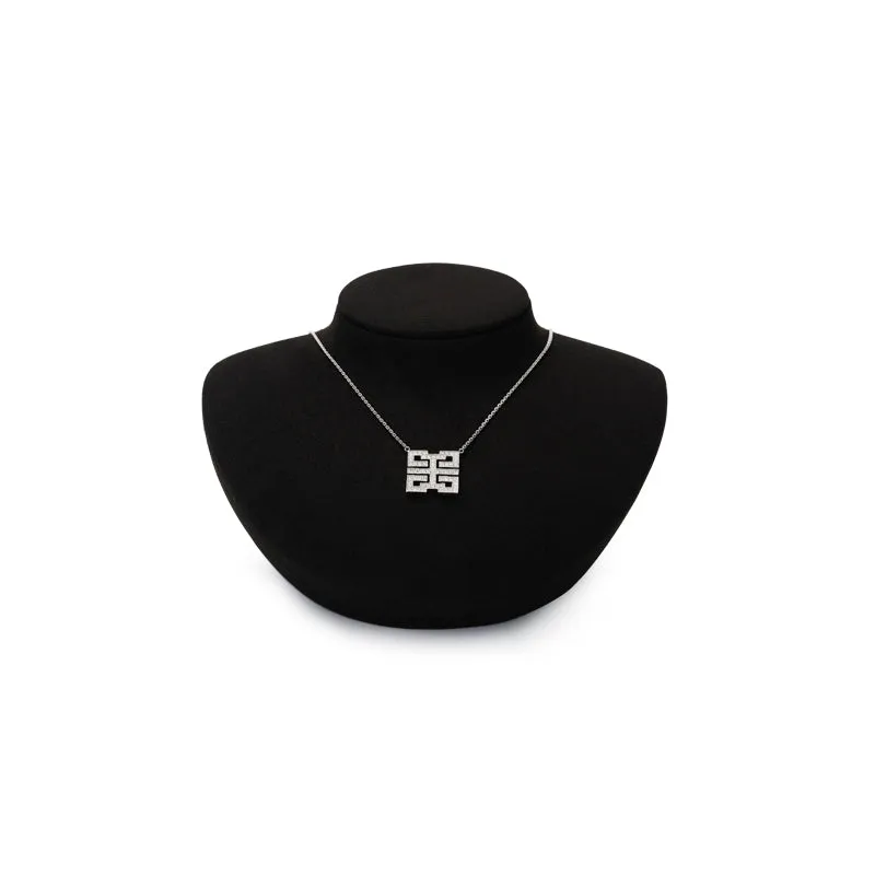 Black microfiber jewelry display set TT165