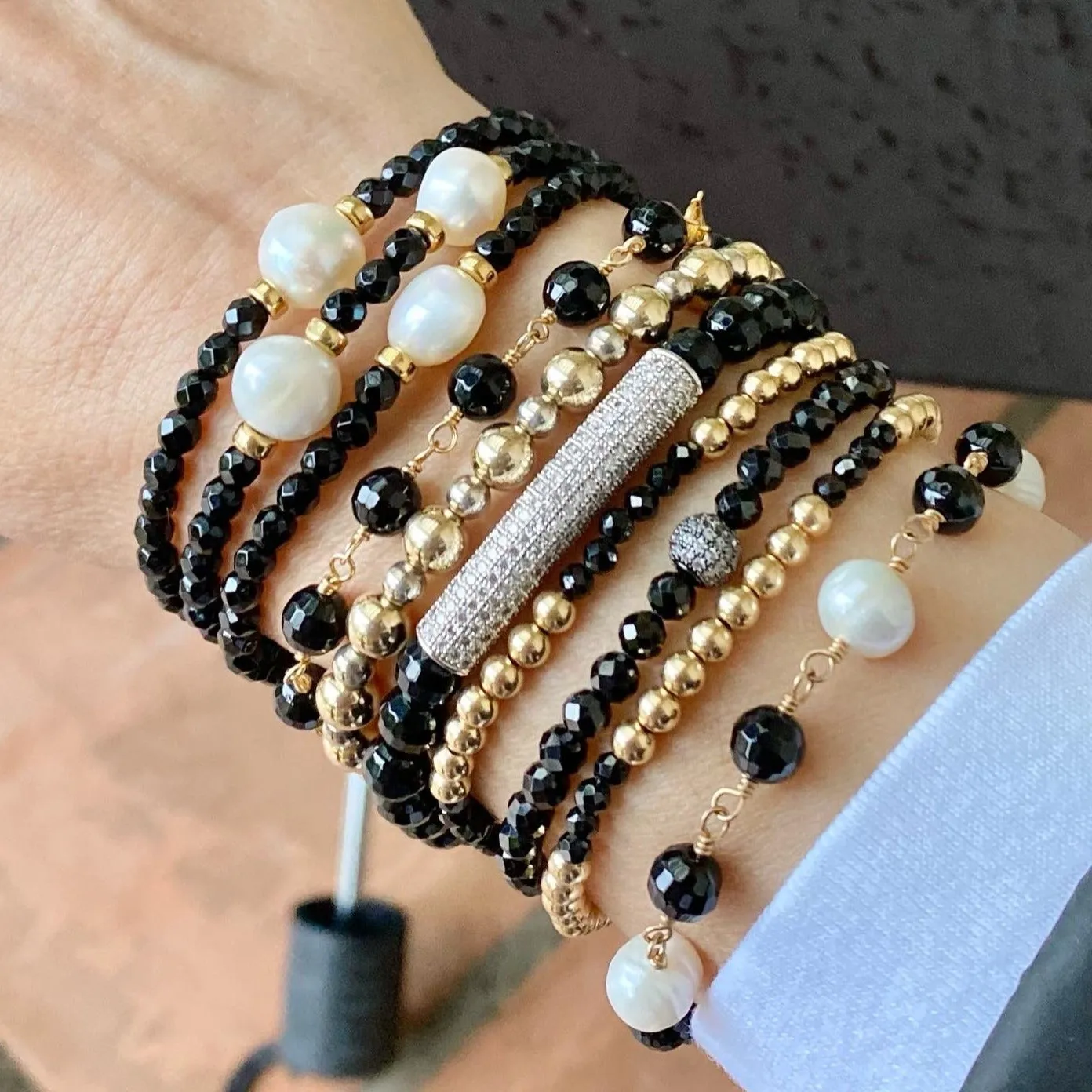 Black Spinel Stack - Lara