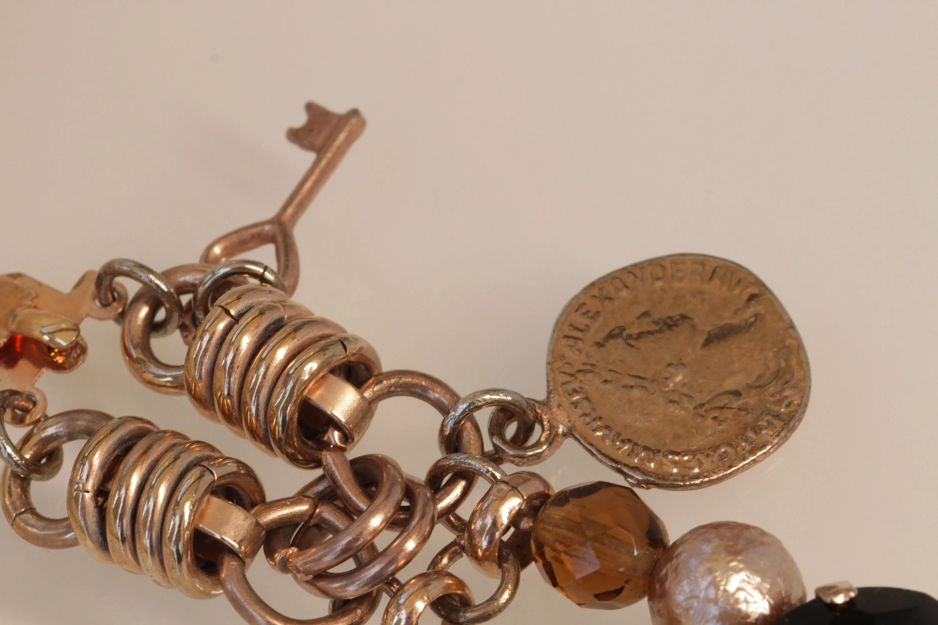 Brown Rose gold bracelet