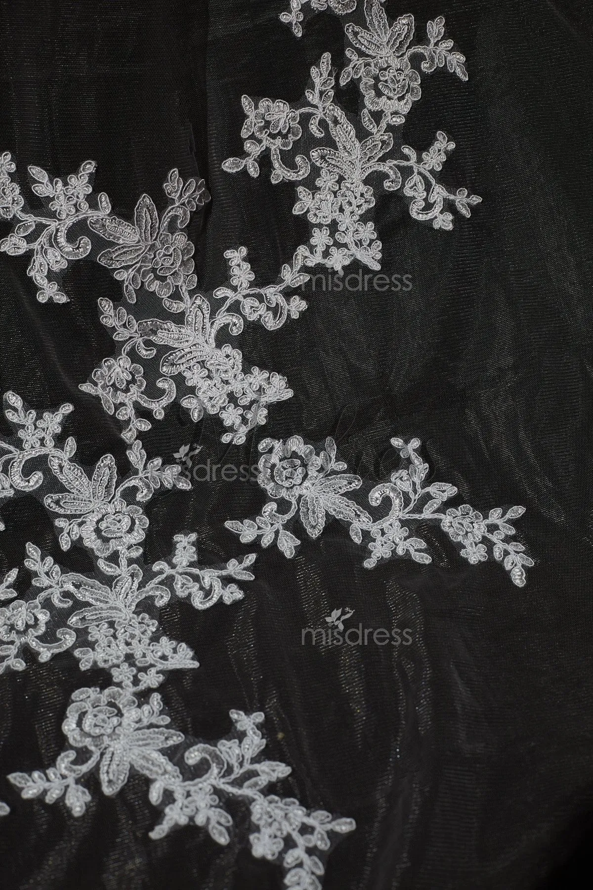 Cathedral Long Length Lace Appliques Wedding Veil