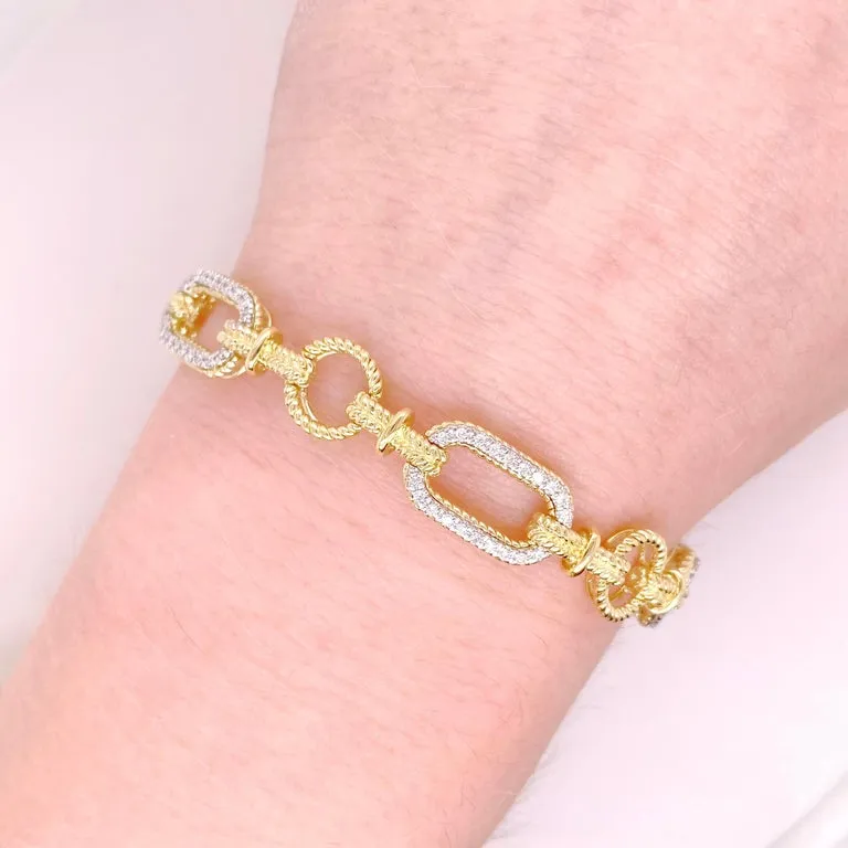 Diamond Link Bracelet