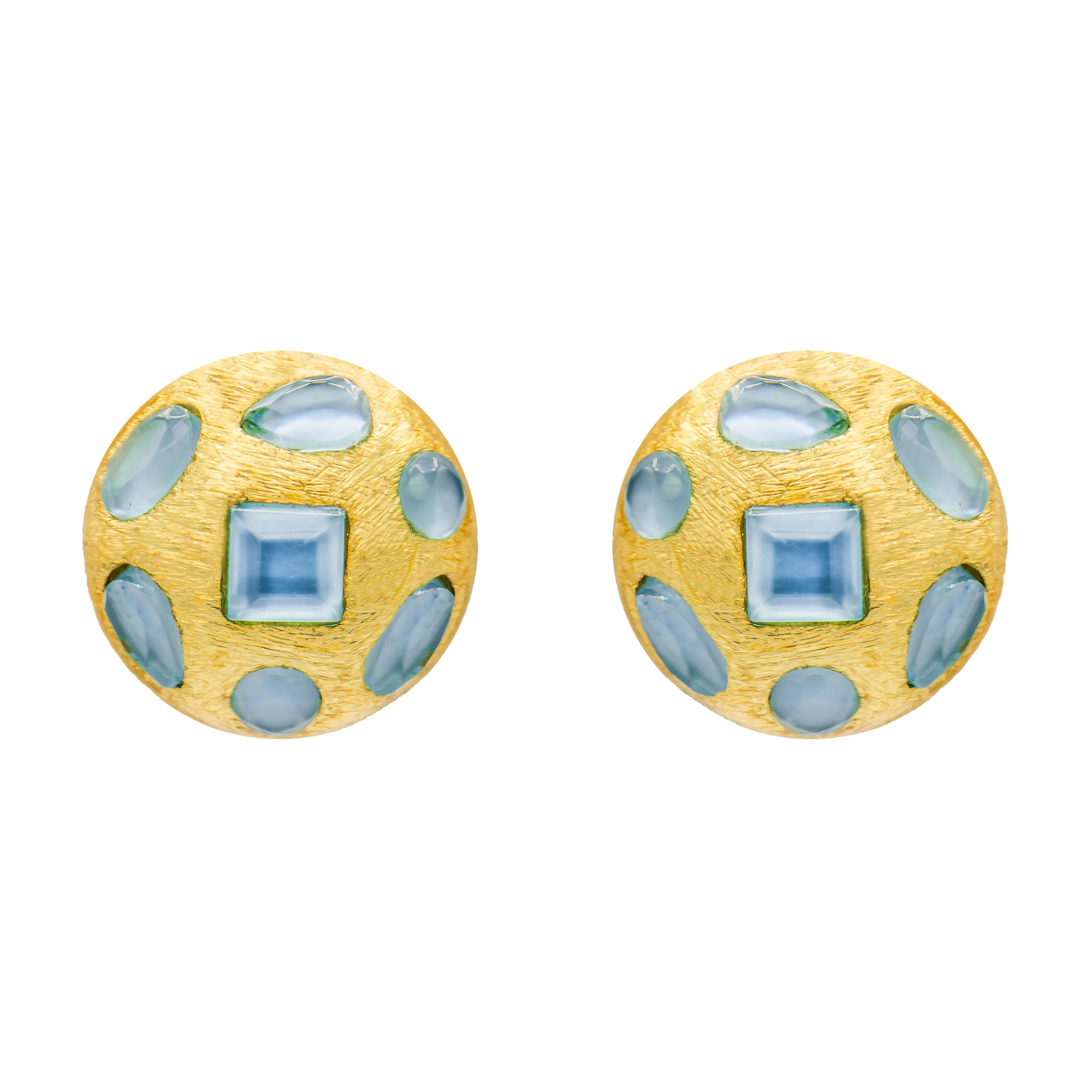Frida Stone Stud Earrings
