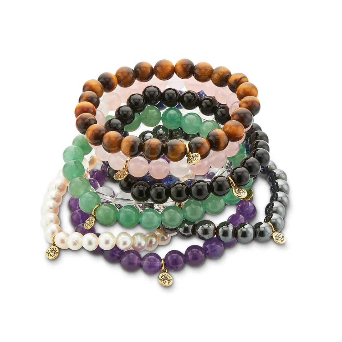 HEMATITE ENERGY GEM BRACELET