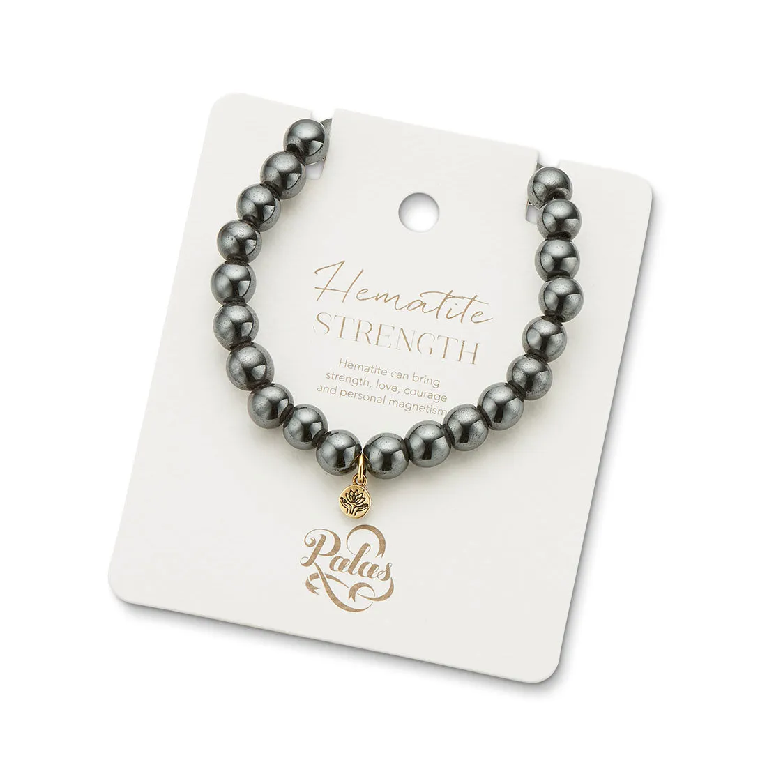 HEMATITE ENERGY GEM BRACELET