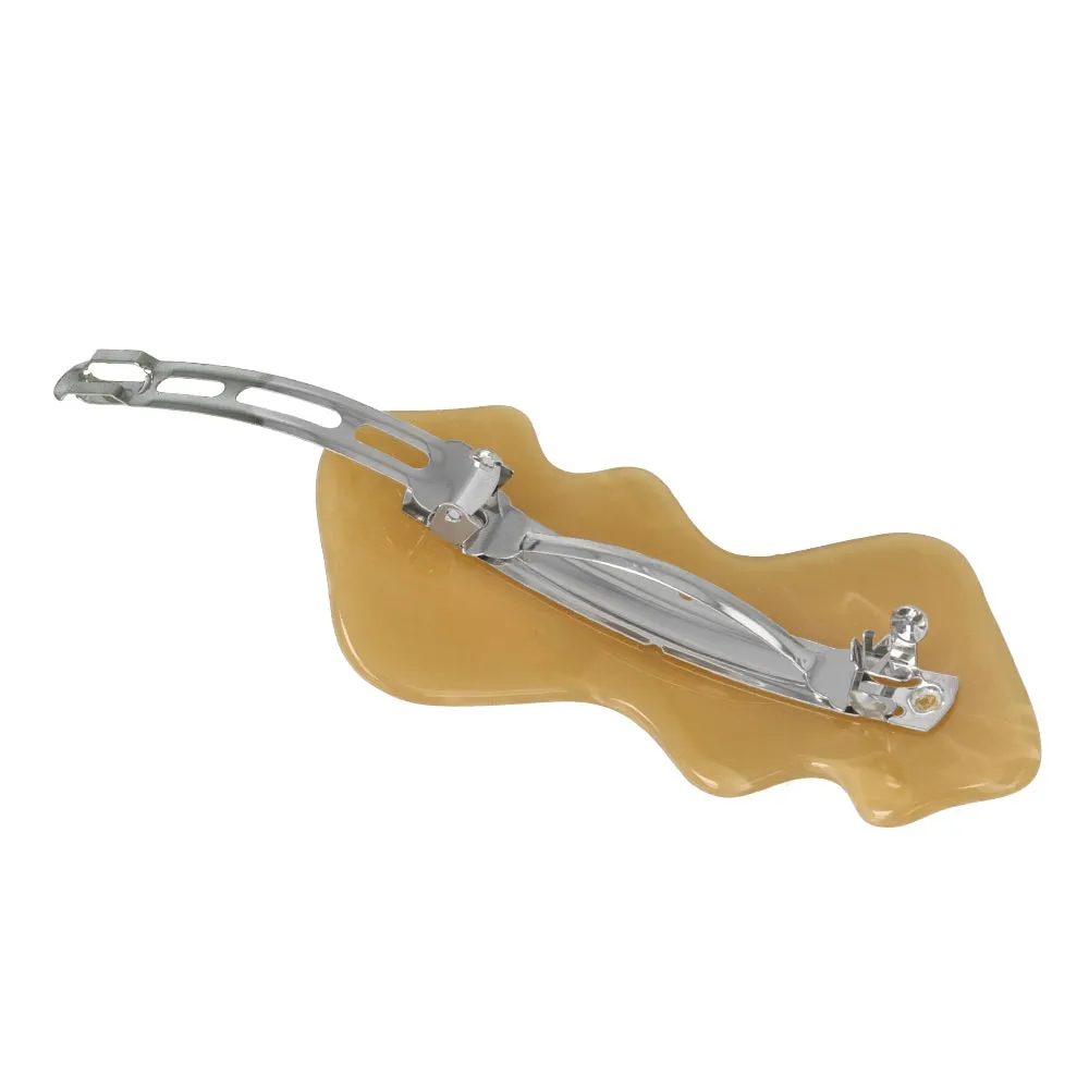 Marble Wave Hair Barrette