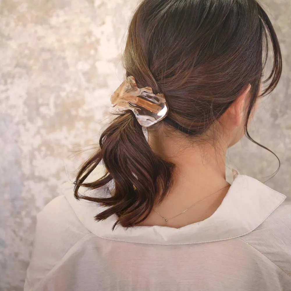 Marble Wave Hair Barrette