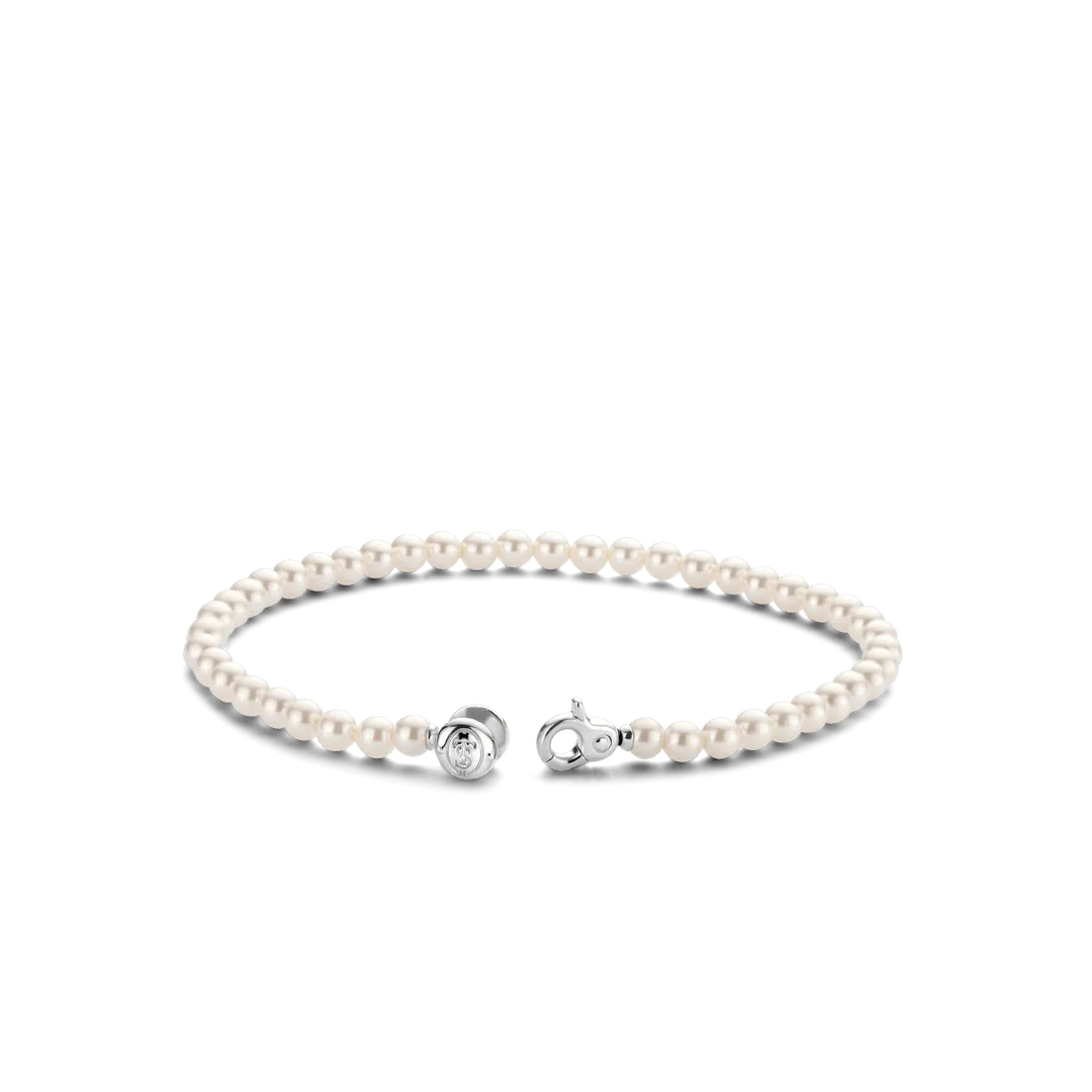 Milano Pearl Bracelet - Silver - 2908PW