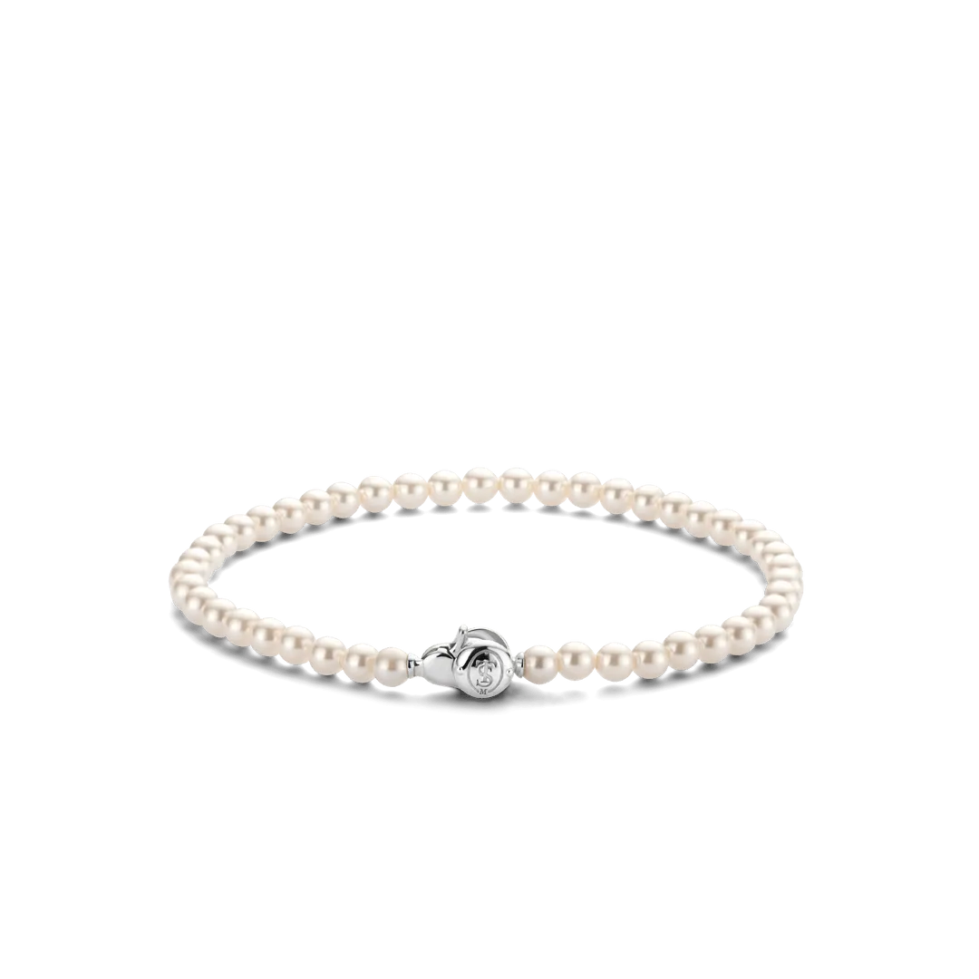 Milano Pearl Bracelet - Silver - 2908PW