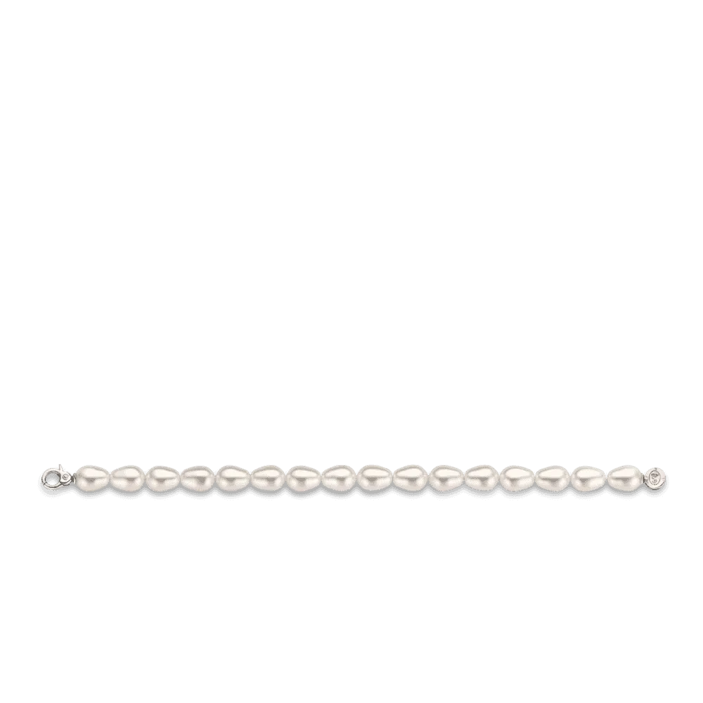 Milano Pearl Bracelet - Silver - 2996PW