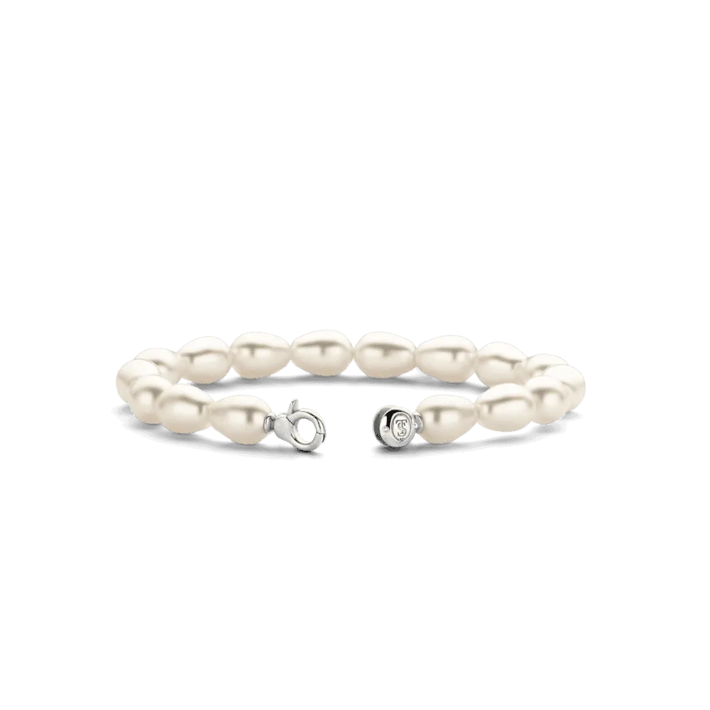 Milano Pearl Bracelet - Silver - 2996PW