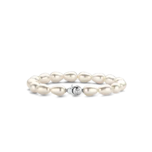 Milano Pearl Bracelet - Silver - 2996PW