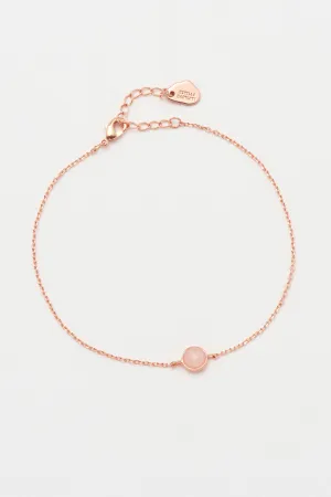 Mini Gemstone Chain Bracelet