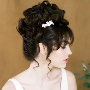 MOUNA Petite Clay Flower Hair Comb