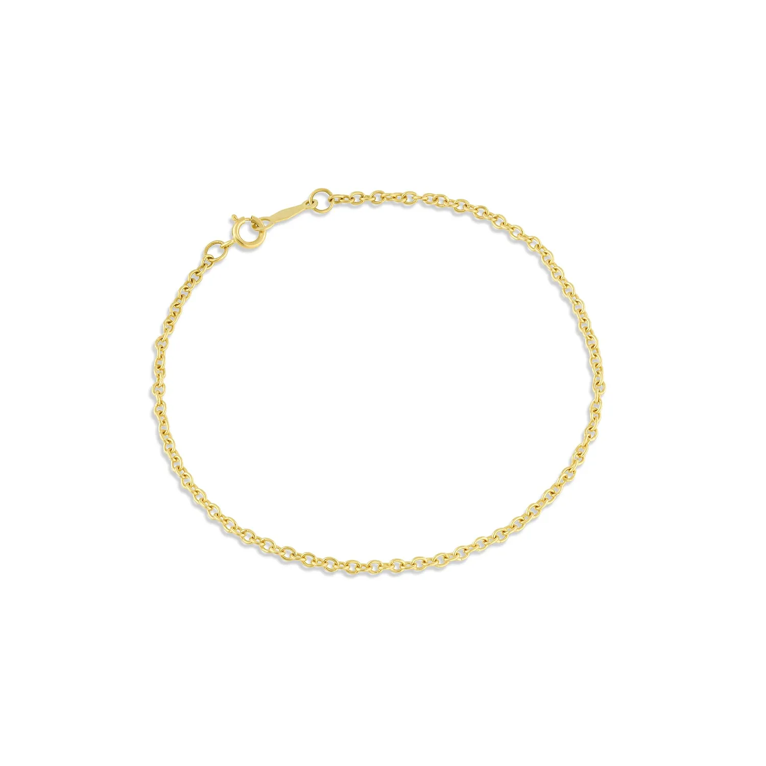 Oval Link Cable Bracelet