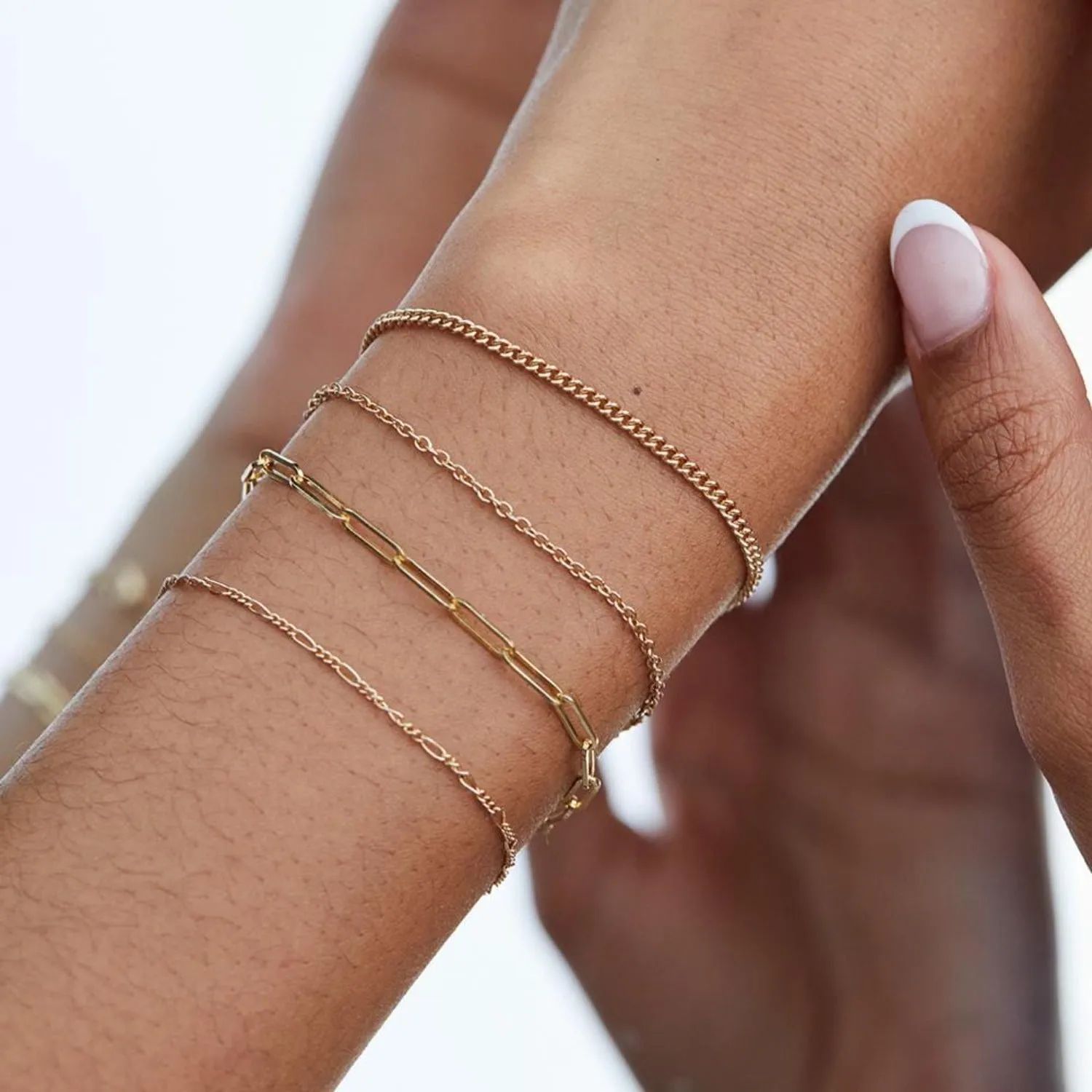 Oval Link Cable Bracelet