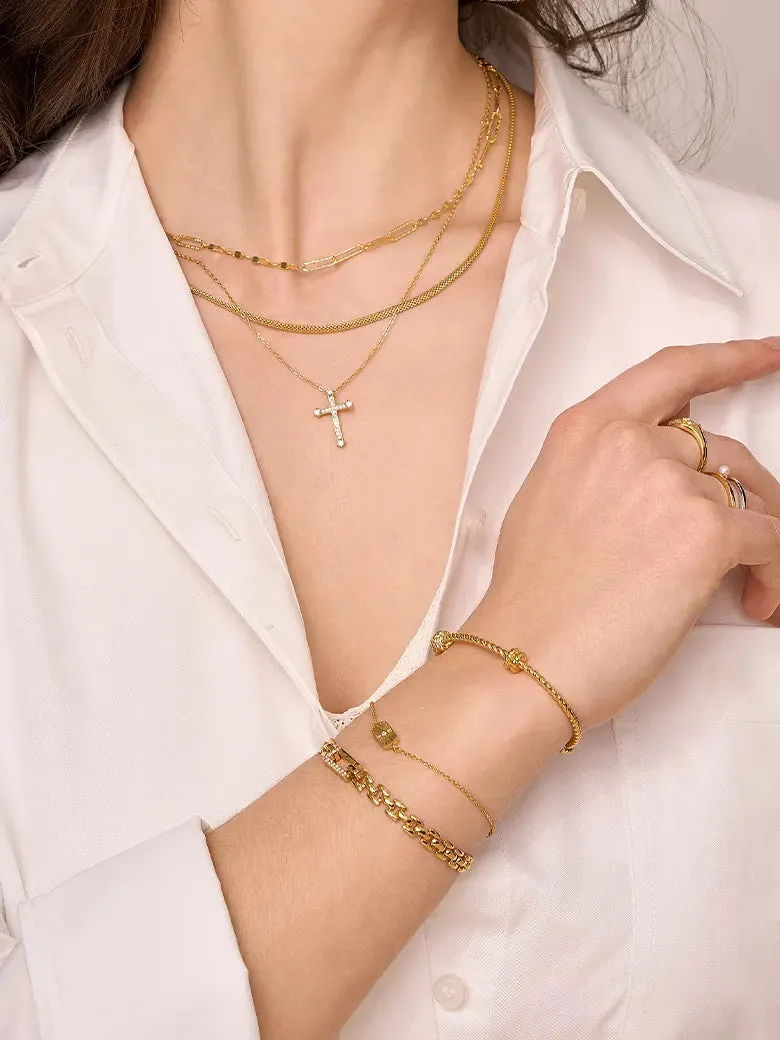 Panther Link Chain Bracelet