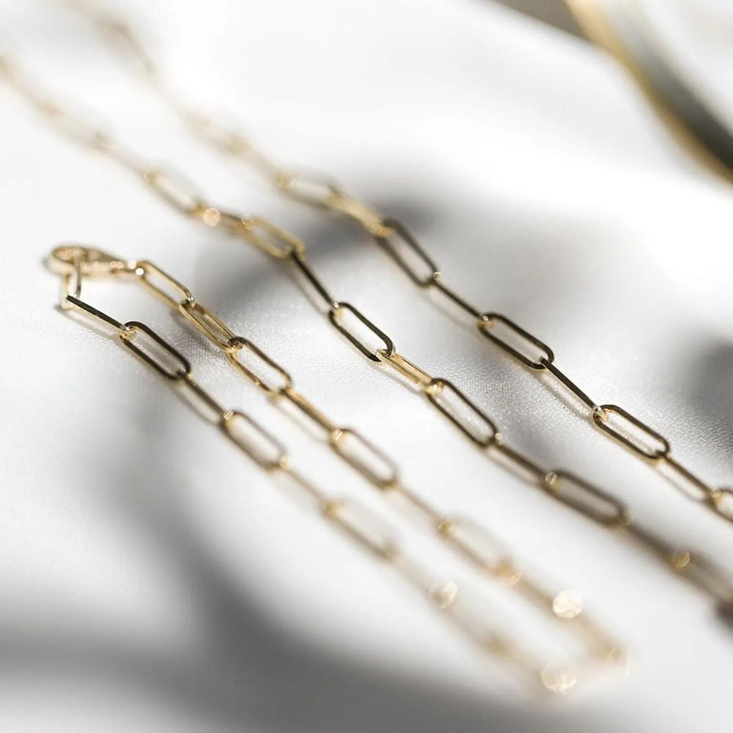 Paper Clip Chain Bracelet