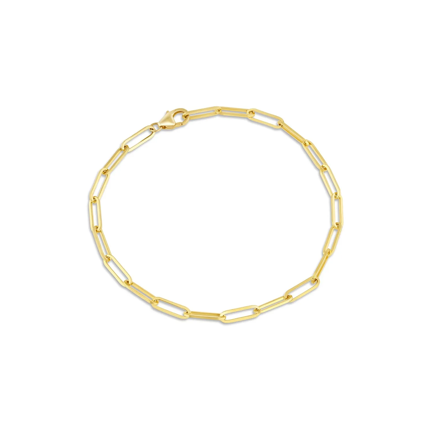 Paper Clip Chain Bracelet