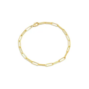 Paper Clip Chain Bracelet