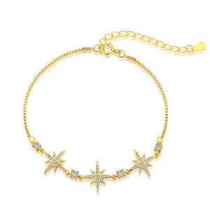 Pave Starburst Bracelet