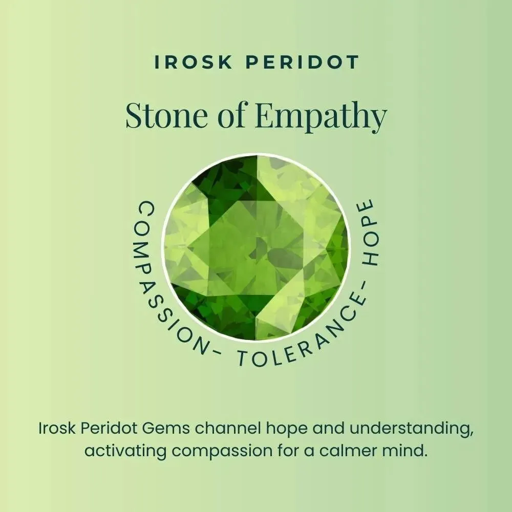 Peridot Tennis Bracelet crafted in 925 Sterling Silver | Irosk Australia ®