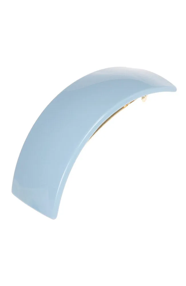 Rectangle Volume Barrette - Solid