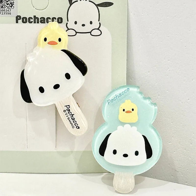 Sanrio Character Inspired Lollipop Shaped Hair Clips