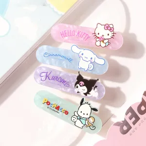 Sanrio Character Shell Patterned Duckbill Hair Clip 2Pcs