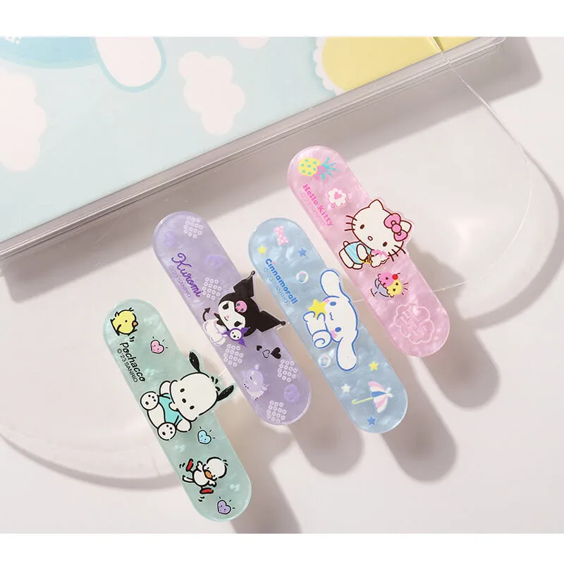 Sanrio Character Shell Patterned Duckbill Hair Clip 2Pcs