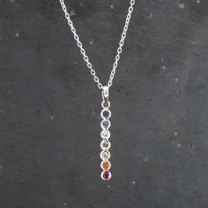 Silver Chakra Pendant
