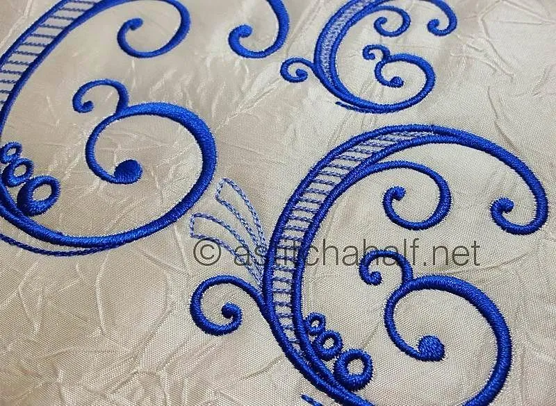 Stunning Swirls Monogram C