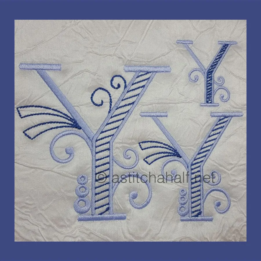Stunning Swirls Monogram Combo