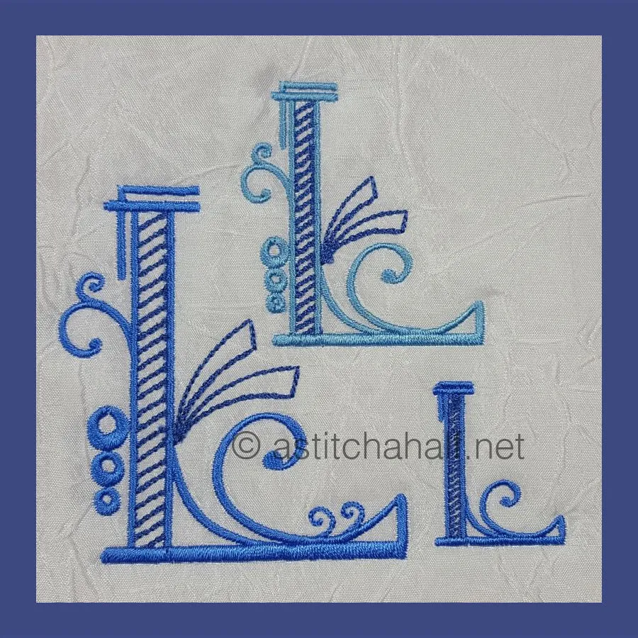 Stunning Swirls Monogram Combo