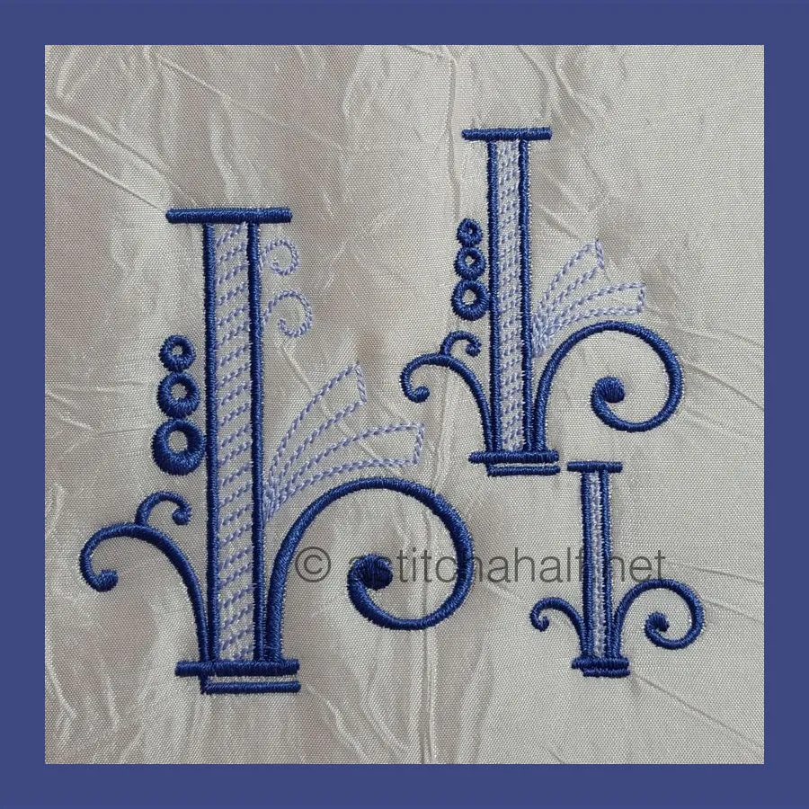 Stunning Swirls Monogram Combo