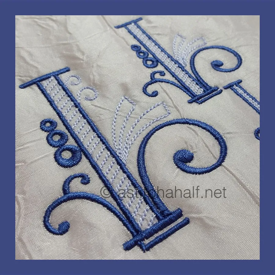 Stunning Swirls Monogram Combo