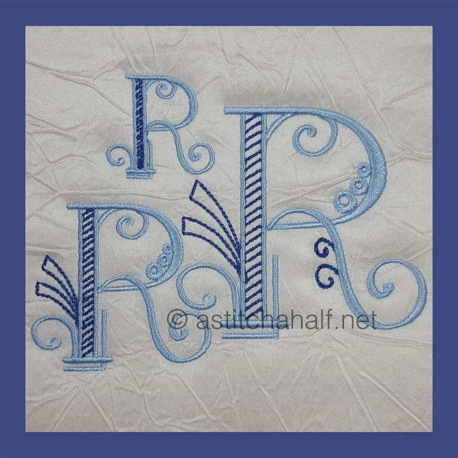 Stunning Swirls Monogram Combo