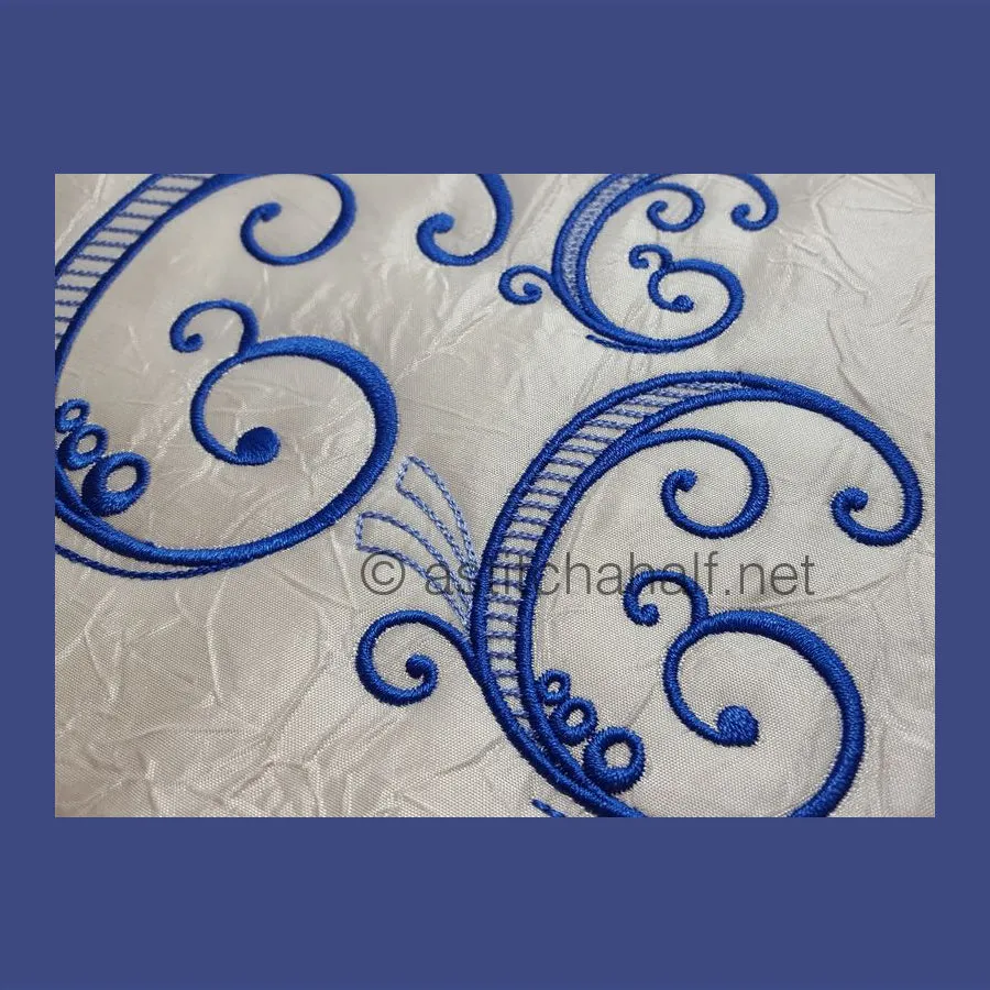 Stunning Swirls Monogram Combo