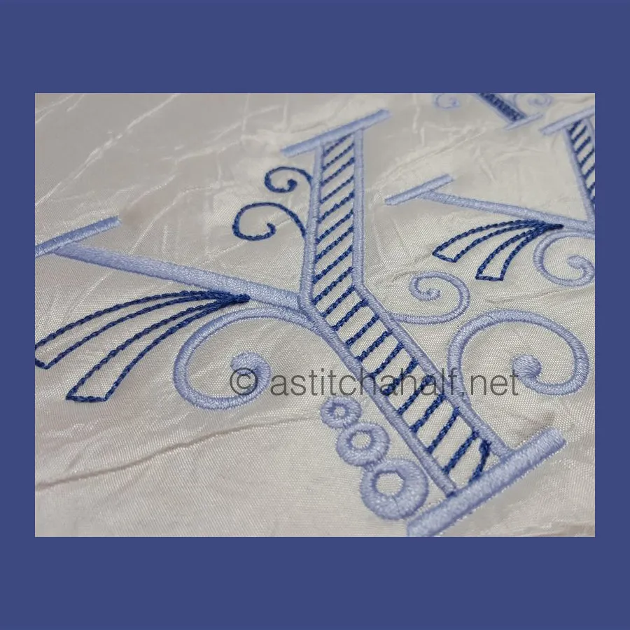 Stunning Swirls Monogram Combo