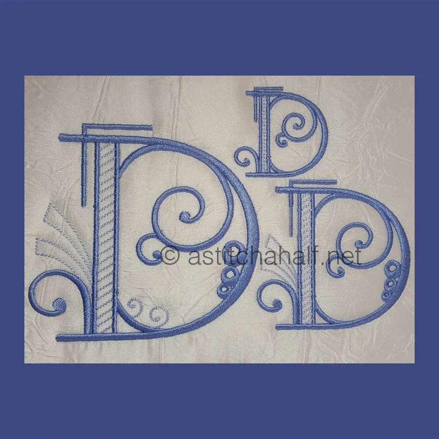 Stunning Swirls Monogram Combo