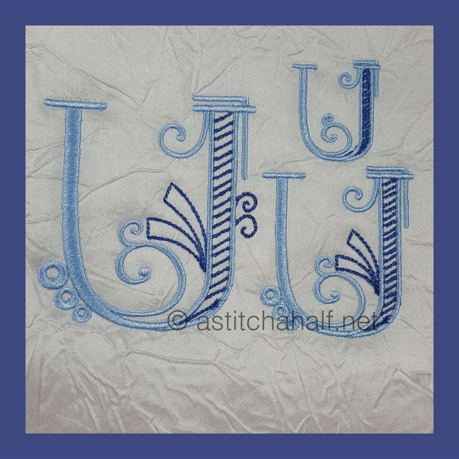 Stunning Swirls Monogram Combo