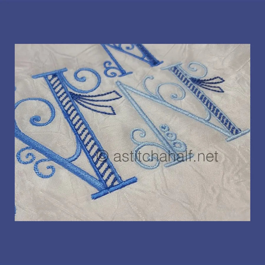 Stunning Swirls Monogram Combo