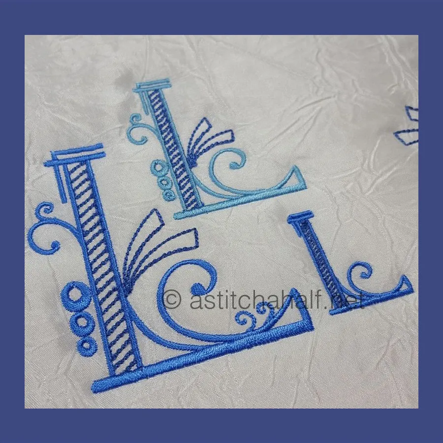 Stunning Swirls Monogram Combo