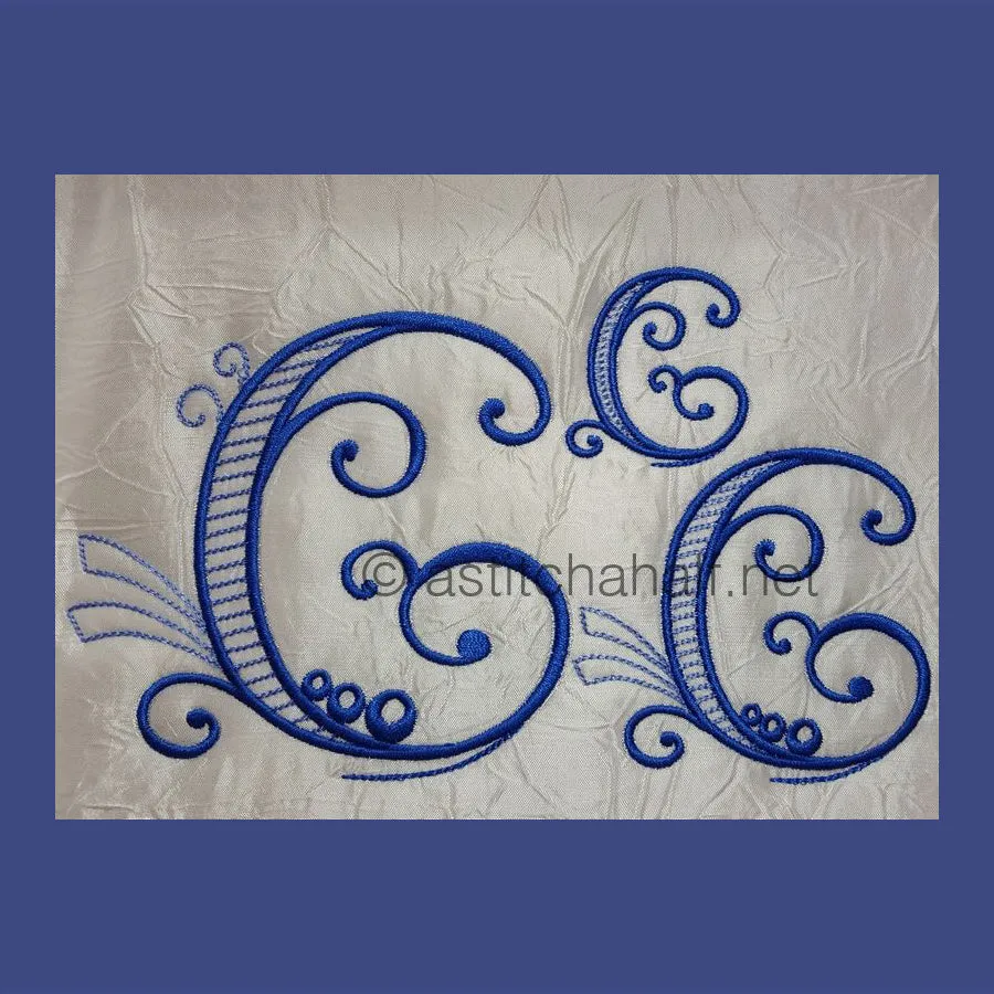 Stunning Swirls Monogram Combo