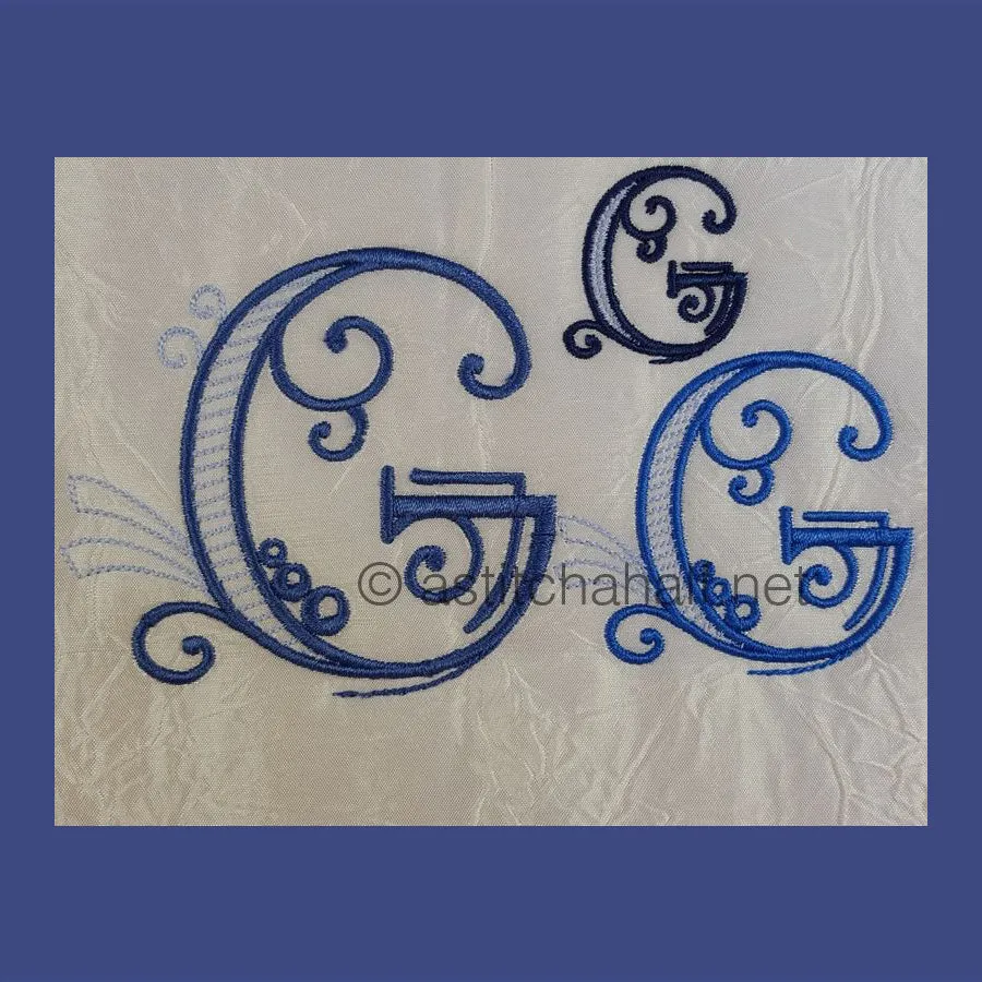 Stunning Swirls Monogram Combo